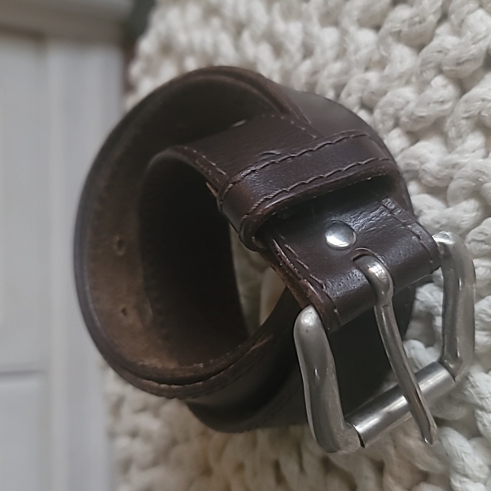 Brown Leather Belt